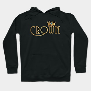 Golden crown design Hoodie